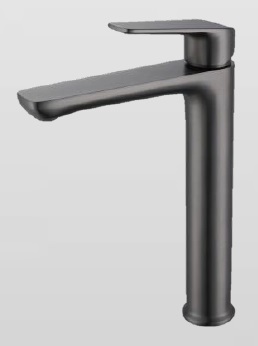 COSTA CT-12020-GM Tall Basin Mixer Tap - Gun Metal Finished